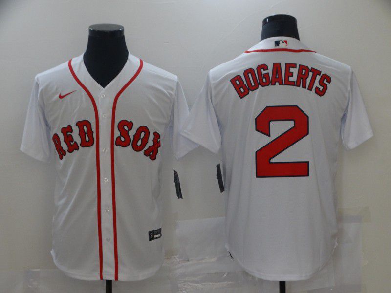 Men Boston Red Sox #2 Bogaerts White Game Nike 2021 MLB Jersey->green bay packers->NFL Jersey
